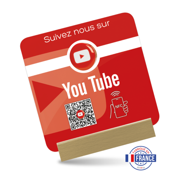Plaque Plexiglass Réseaux Connectée NFC - YouTube