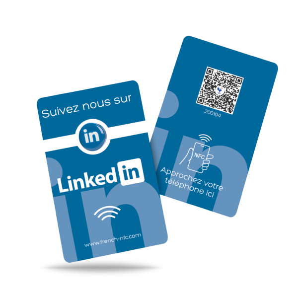 Carte LinkedIn NFC