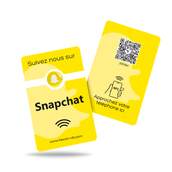 Carte Snapchat NFC