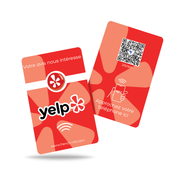 Carte Yelp NFC